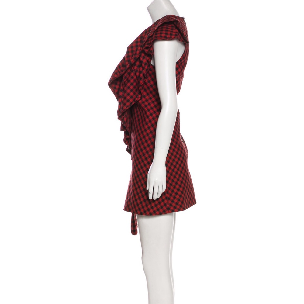 Nordstrom Petersyn Plaid Ruffle Dress - Picture 2 of 3